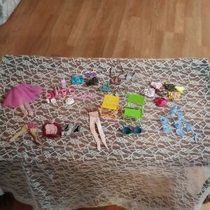 Vintage and modern Barbie Doll  CLOTHES & mix items LOT